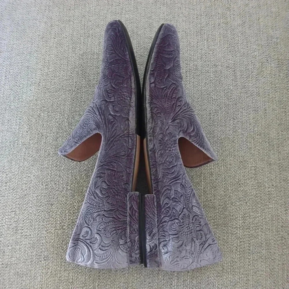 Gray Loaffers Women's Made in Italy Size 8 - Picture 7 of 7